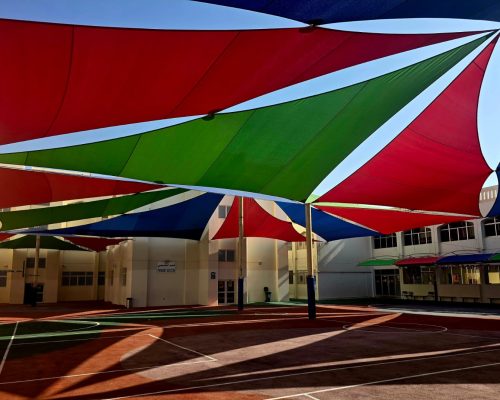 مظلات شراعية( لتغطية المساحات )<br/>Sun Shade Sail